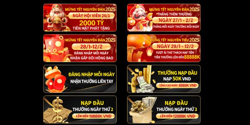 Sự kiện ưu đãi hấp dẫn